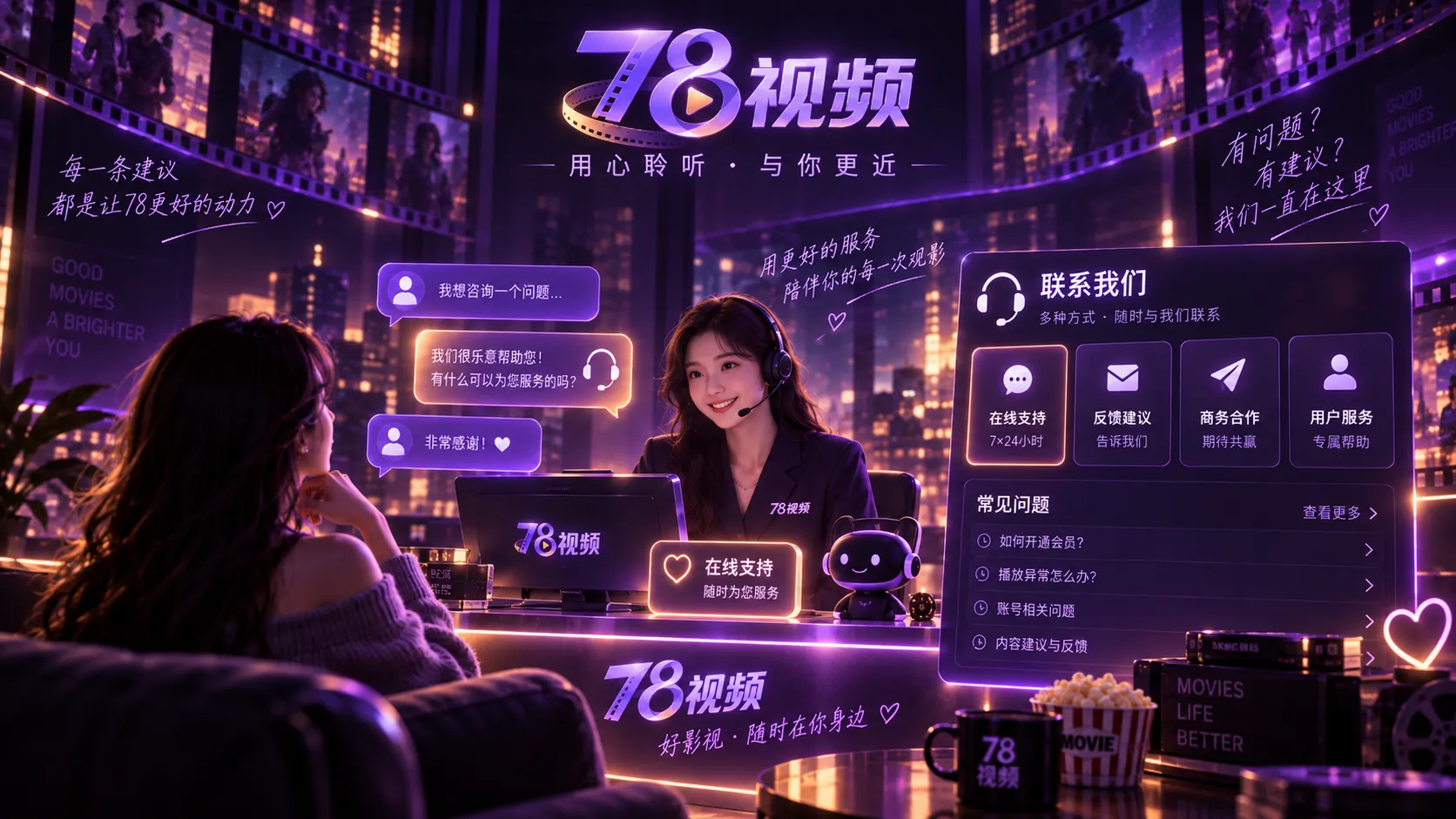 78福利视频联系与反馈说明